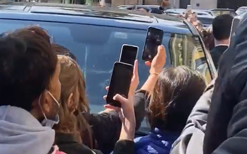Johnny Depp Swarmed By Loving Fans In Rome Despite Controversy
