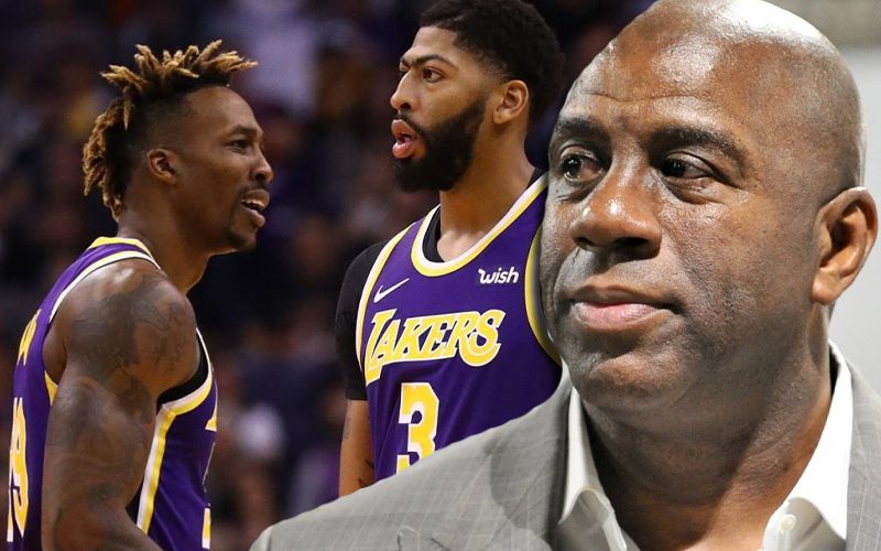 Magic Johnson Couldn’t Believe Anthony Davis Locked Horns With Dwight Howard