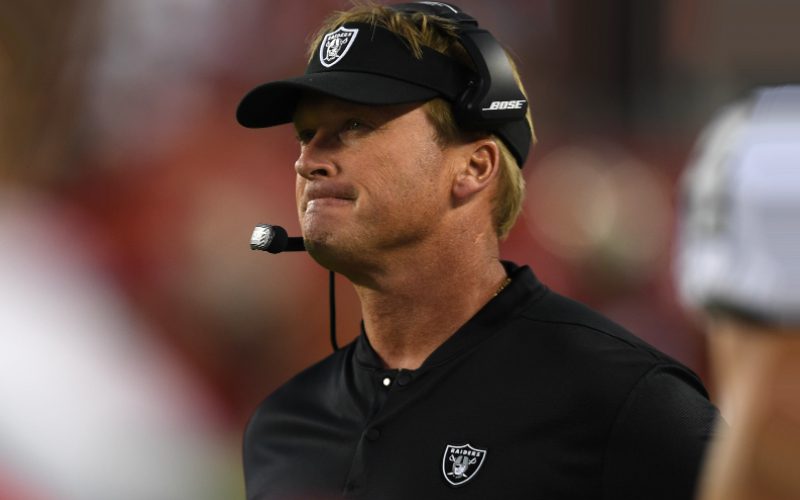 Jon Gruden Sent Even More Derogatory Emails While Serving As Raiders Head Coach