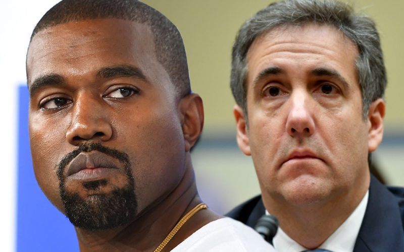 Kanye West Spotted With Ex Donald Trump Lawyer Michael Cohen