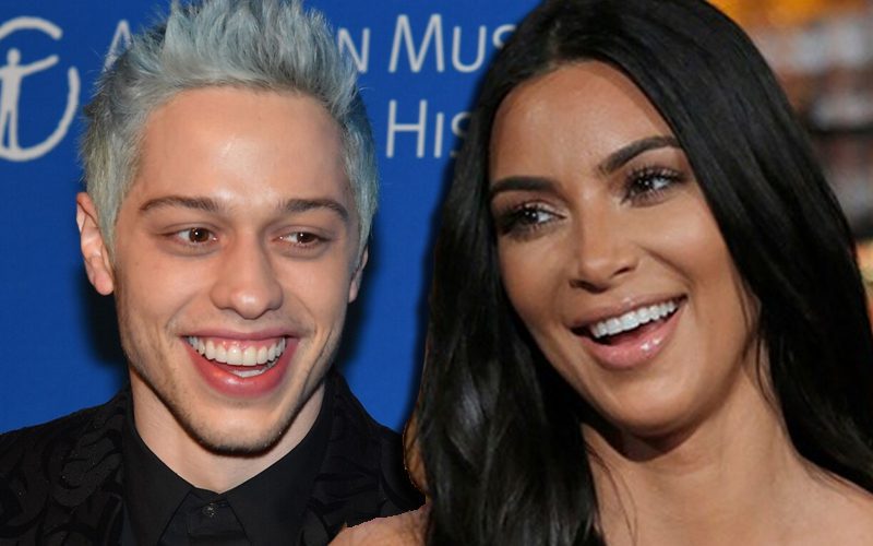 Kim Kardashian Spotted Taking In Rollercoasters With Pete Davidson