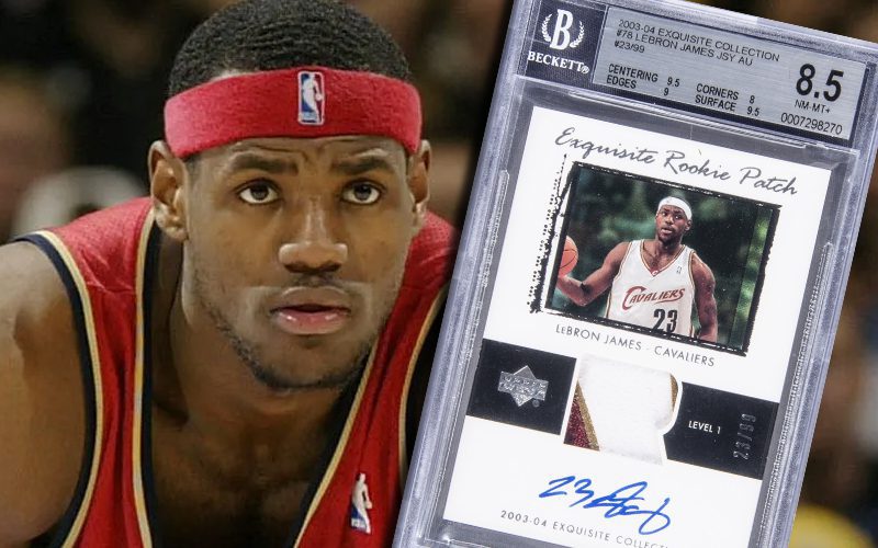 LeBron James Rookie Card Sets New Record At Over $2.4 Million
