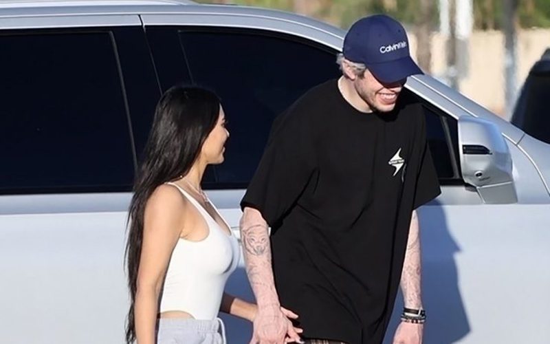 Pete Davidson Sports Hickey On Neck During His Date Night With Kim Kardashian