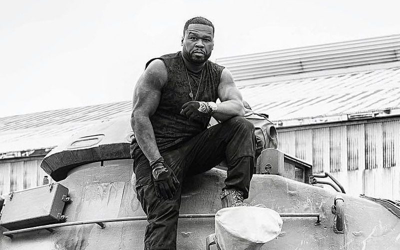 50 Cent Shares Explosive Set Photos From Expendables 4