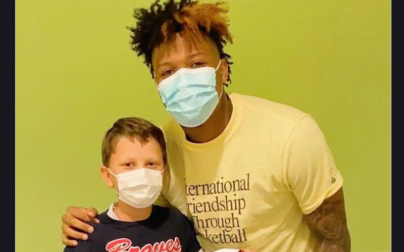 Atlanta Braves Ronald Acun Jr Visits Children’s Hospital