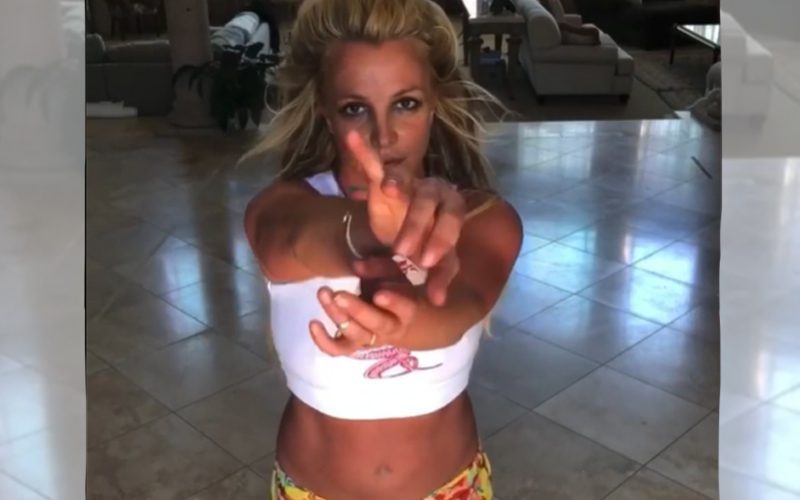 Britney Spears Dances To Justin Timberlake Song In New Video