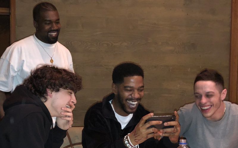 Throwback Photo Of Kanye West With Pete Davidson Goes Viral Again