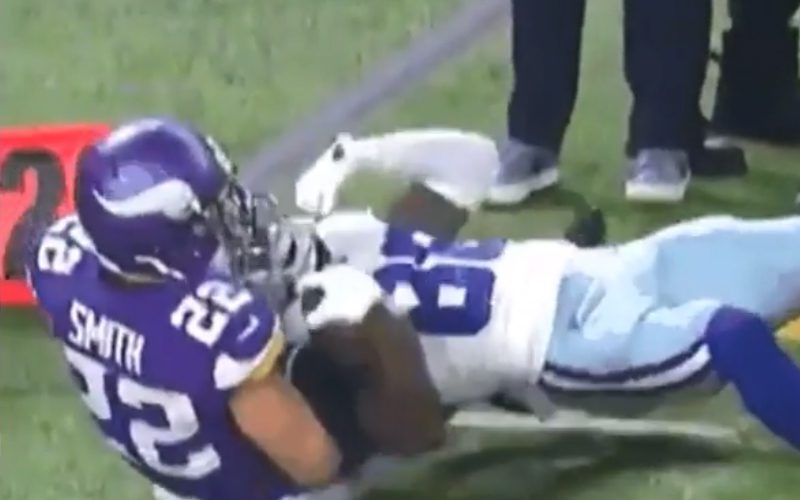Cowboys’ CeeDee Lamb Claims Vikings’ Harrison Smith Choked Him During Game