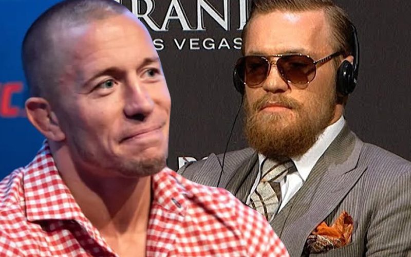 Conor McGregor Says Georges St-Pierre Would Bottle Fight Against Anderson Silva