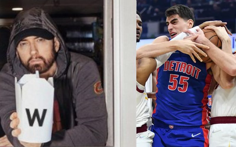 Cleveland Cavaliers Celebrate Win Over Detroit Pistons With Eminem Meme