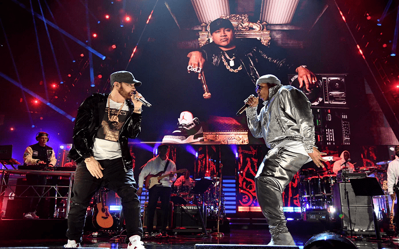 Eminem Lived Teenage Dream Performing With LL Cool J At Rock & Roll Hall Of Fame