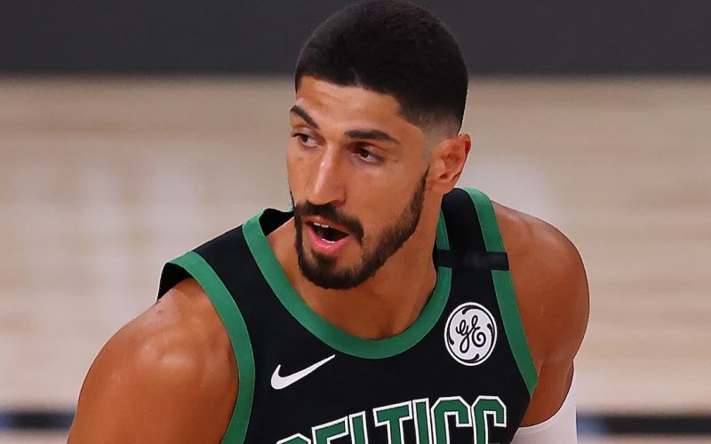 NBA Officials Threatened To Ban Enes Kanter After Anti China Gear