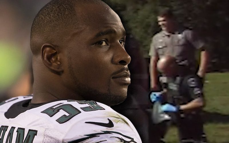 Video Of Nigel Bradham Getting Arrested For Weed & Gun Possession