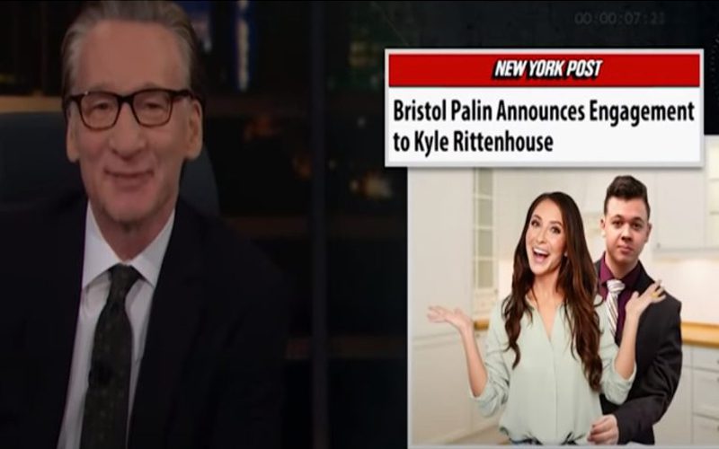 Bill Maher Jokes That Kyle Rittenhouse Will Marry Bristol Palin