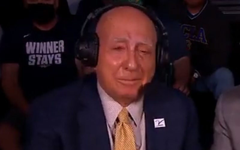 Dick Vitale Holds Back Tears Returning To Broadcasting Booth Amid Cancer Battle