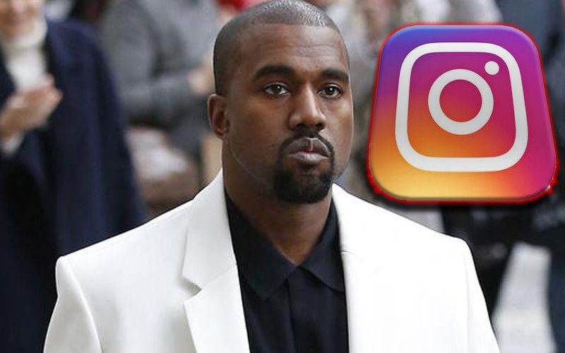Kanye West Deletes Everything From His Instagram Account