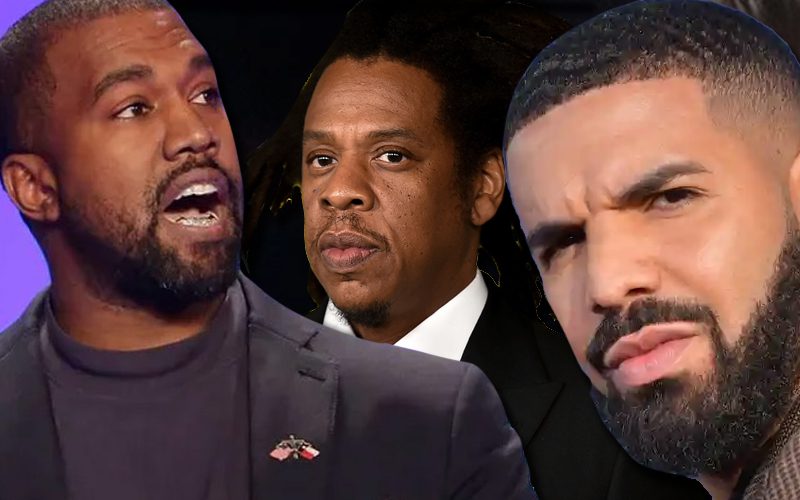Kanye West Blames Jay-Z & Drake For Making Him Look Crazy