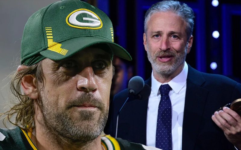 Jon Stewart Buries Aaron Rodgers During Stand Up Comedy Set