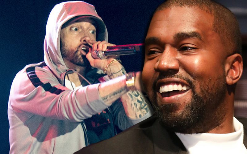 Kanye West Doesn’t Put Himself On Eminem’s Level