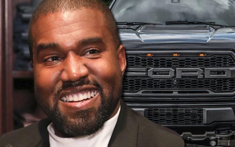 Kanye West Breaks Record By Selling The Most Expensive Ford Raptor Ever