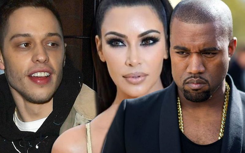 Kanye West Worried Pete Davidson Will Get Kim Kardashian Hooked On Drugs