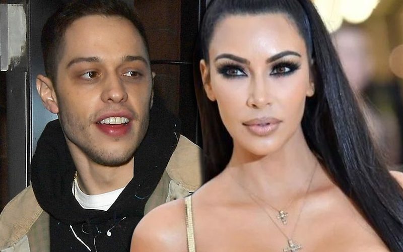 Kim Kardashian & Pete Davidson Bonded Over Losing Their Fathers At A Young Age