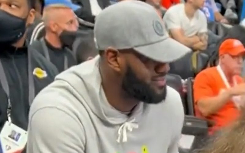 LeBron James Reacts To Fan Asking Him To Pay Off His Student Loans