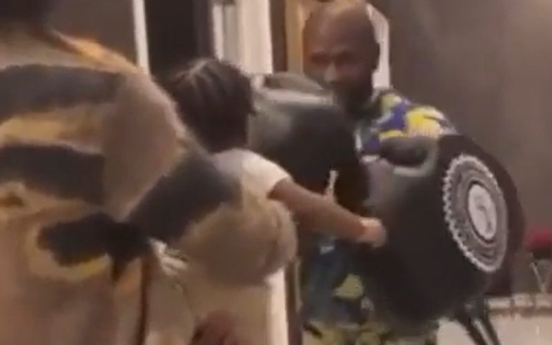 NBA YoungBoy’s Son Gets Some Boxing Training From Floyd Mayweather