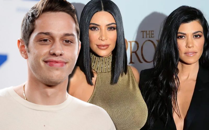 Pete Davidson Romance Helped Improve Kim Kardashian & Kourtney Kardashian’s Relationship