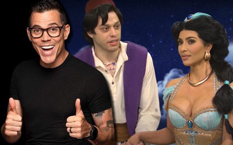 Steve-O Gives Props To Pete Davidson For Getting With Kim Kardashian