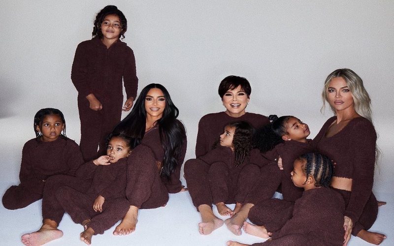 Kim Kardashian Shares Christmas Card Without Kanye West