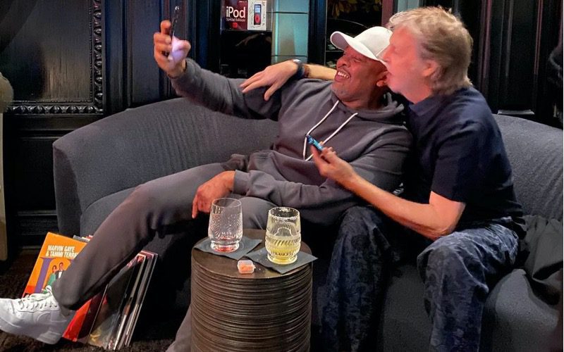 Dr. Dre Hangs Out With Paul McCartney