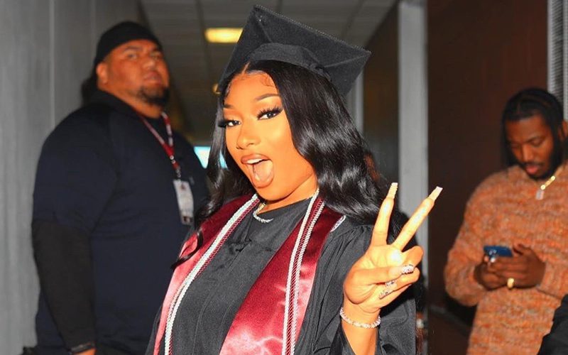 Megan Thee Stallion Walks The Stage After Graduating College