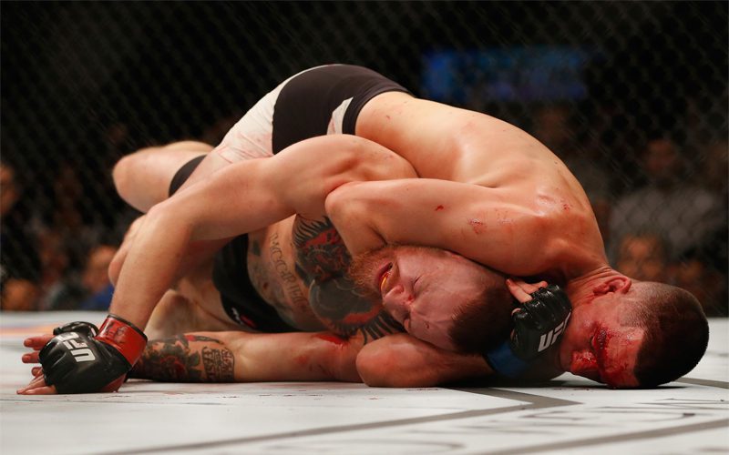 Joe Rogan Recalls Nate Diaz Strangling Conor McGregor At UFC 196 On Short-Notice Fight
