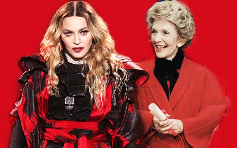 Madonna Faces Backlash Over Steamy Bedroom Photo As She’s Compared To Nancy Reagan