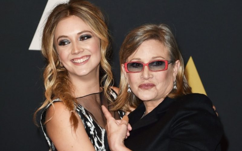 Carrie Fisher’s Daughter Billie Lourd Sends Tribute 5 Years After Her Passing