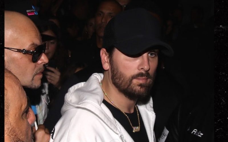 Scott Disick Hangs With Mystery Woman At Art Basel Party in Miami