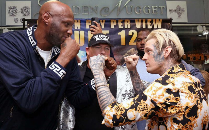 Aaron Carter Was Paid $25k Less Than Lamar Odom For Their Boxing Match