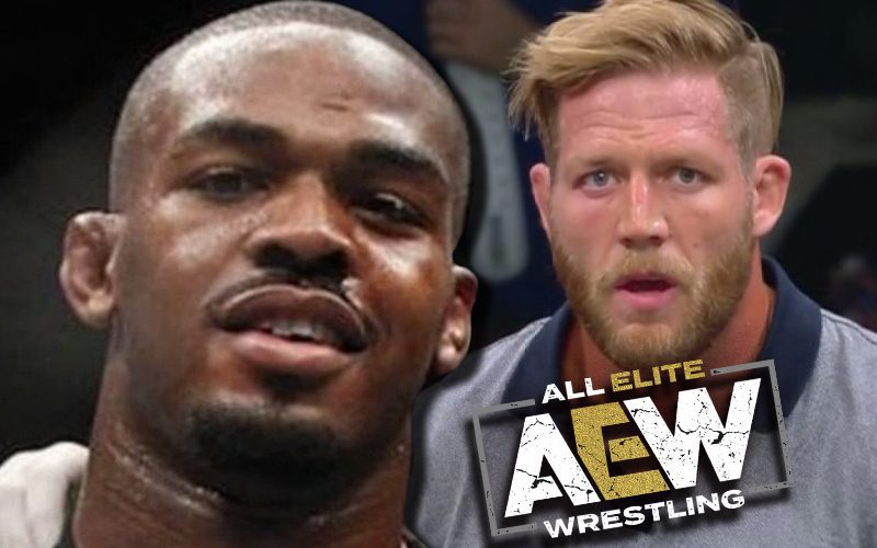 Jake Hager Wonders If Jon Jones Is Scared Of Him After Learning He Works For AEW