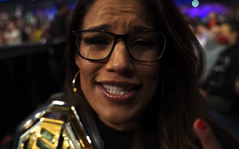 Juliana Pena Makes An Appearance At WWE Smackdown After Beating Amanda Nunes