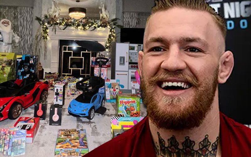 Conor McGregor Shows Off His Kids’ Incredible Christmas Haul