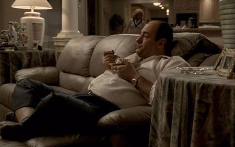 The Sopranos Once Had To Stop Filming Because James Gandolfini Ate Too Much Ice Cream