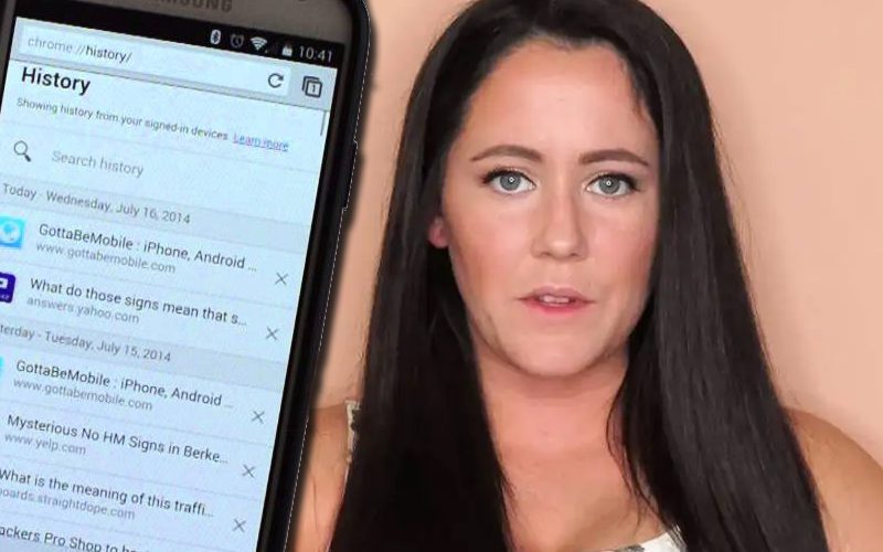 Teen Mom Fans Target Jenelle Evans By Filling In Her Search History
