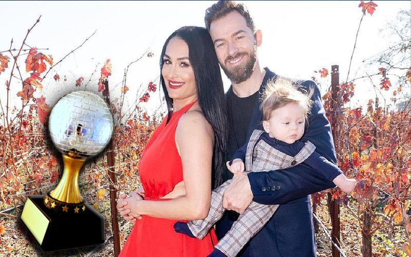 Nikki Bella & Artem Chigvintsev’s Son Destroyed His Dancing With The Stars Mirrorball Trophy