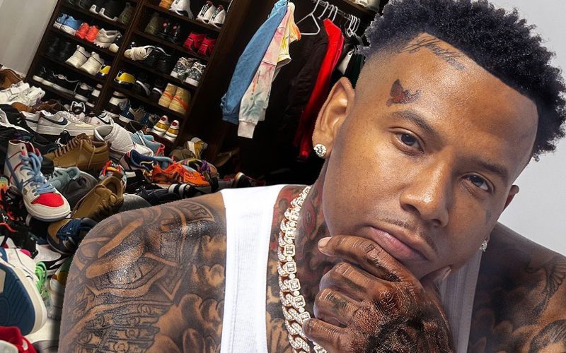 Fans Drag Moneybagg Yo For Being Messy After Showing Off His Closet