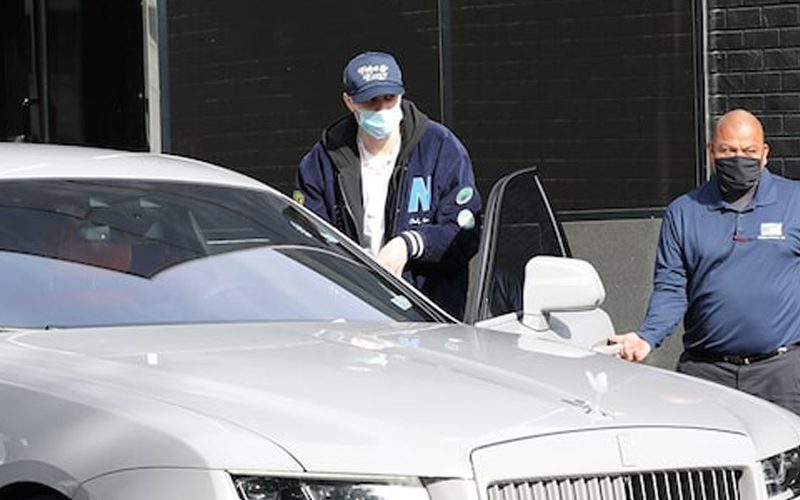 Pete Davidson Drives Kim Kardashian’s Car To Do Jewelry Shopping
