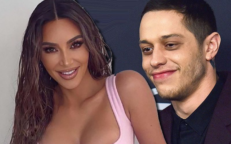 Kim Kardashian & Pete Davidson Spotted Making Out During Private LA Dinner Date