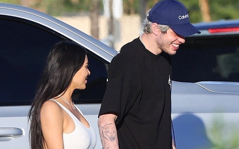 Pete Davidson Spotted Leaving Kim Kardashian’s Hotel After Staying The Night