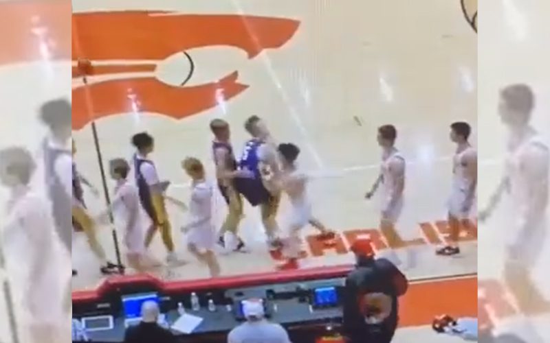 Punches Thrown After Iowa High School Basketball Game