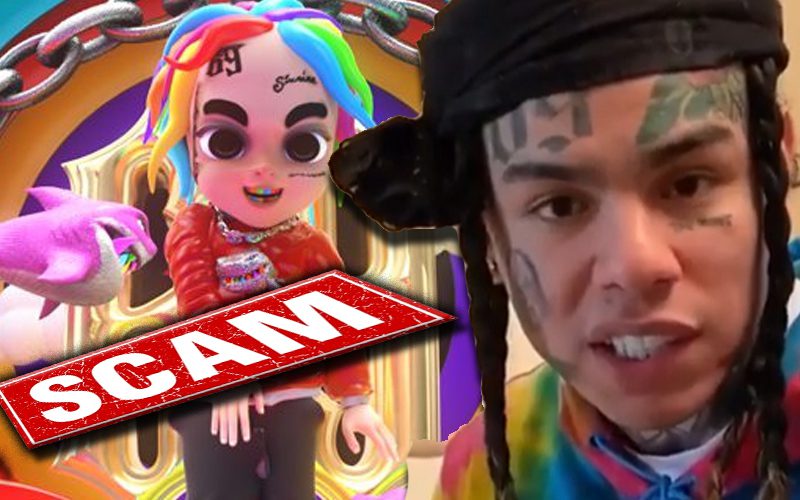 Tekashi 6ix9ine Called Out Over NFT Scam